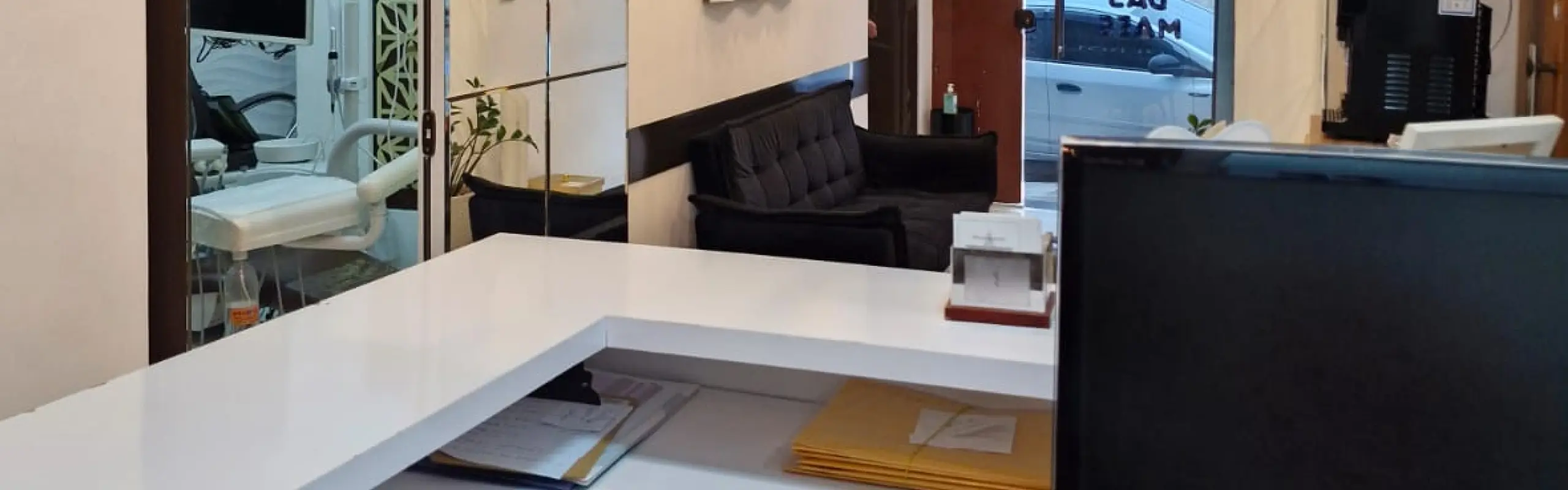 Recepção da Nova Perolla Odontologia